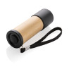 Lampe torche en bambou et plastique recyclé RCS Personnalisable | BCM Goodies - 2