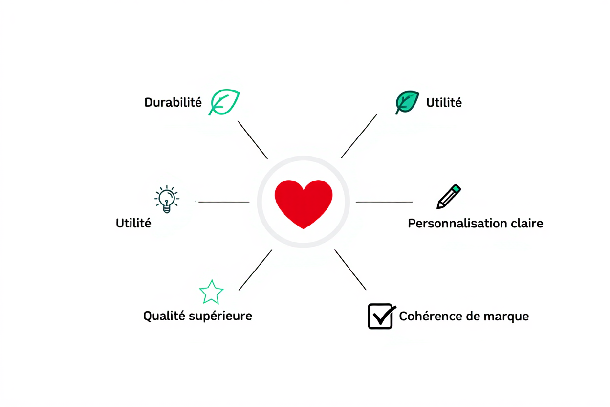 Critères de réussite objet publicitaire