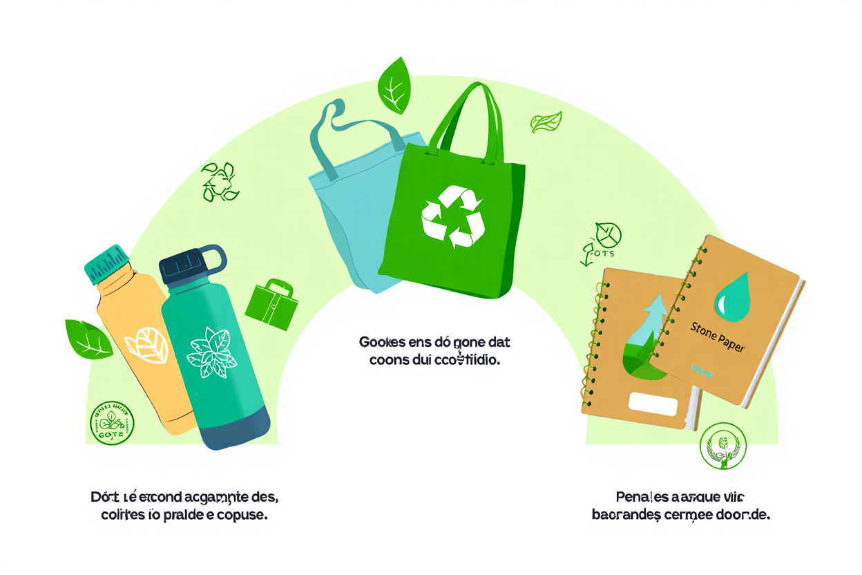 Goodies tendance 2026 : objet publicitaire personnalisé écoresponsable